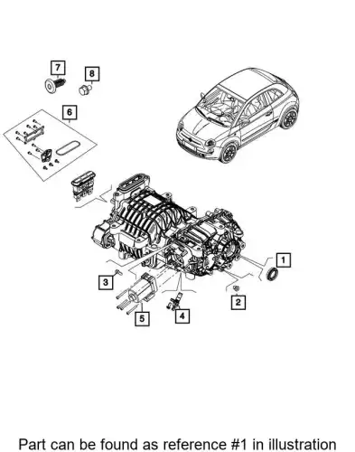 сальник 68654911AA CHRYSLER