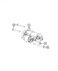 Стартер CHRYSLER 68430862AD