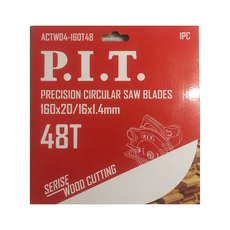 Диск пильный P.I.T. 160x20/16x1,4 мм 48T ACTW04-160T48