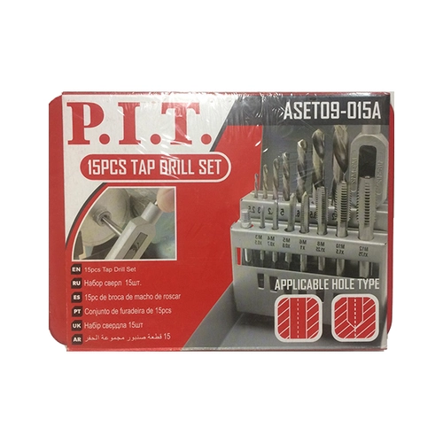 ASET09-015A Набор сверл P.I.T. 16 предметов