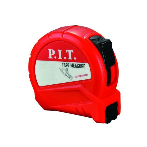 Рулетка с фиксатором P.I.T. 3 м x 16 мм, ABS HTPM01-03MA