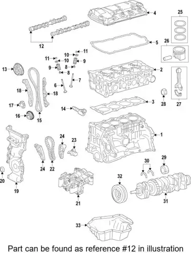 Распредвал MITSUBISHI 1015C313