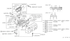 Прокладка коллектора NISSAN 1403253F00
