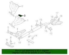 Прокладка коллектора VOLVO 271734