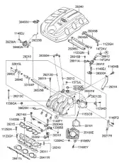 Прокладка коллектора KIA 284113C610