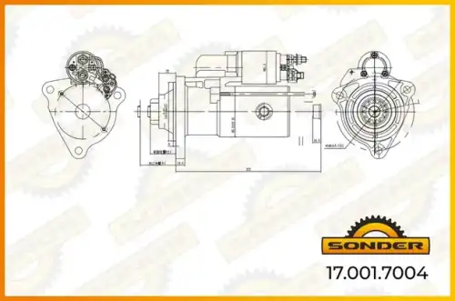 Стартер SONDER 170017004