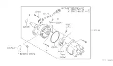 Прокладка коллектора NISSAN 2213178A10