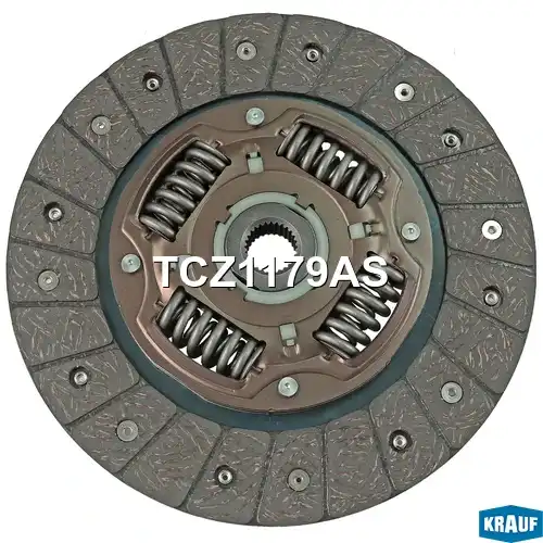 Диск сцепления KRAUF TCZ1179AS