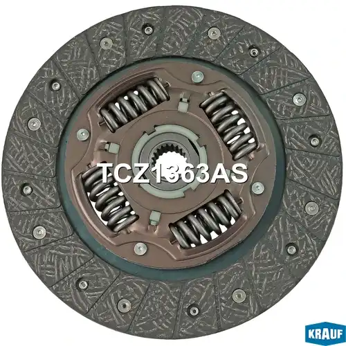 Диск сцепления KRAUF TCZ1363AS