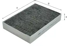 Салонный фильтр GOODWILL AG 970 CFC