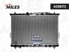 Радиатор системы охлаждения двигателя MILES ACRB172