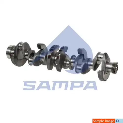 Коленчатый вал (коленвал) SAMPA 096.7092