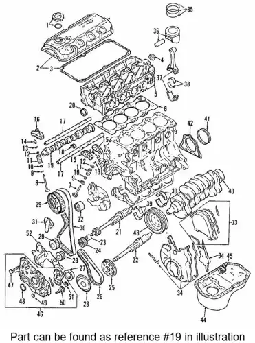 Распредвал MITSUBISHI MD193039