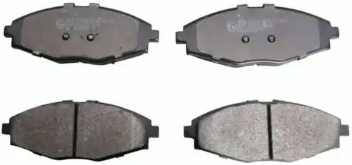 Тормозные колодки дисковые передняя ось DENCKERMANN B110141
