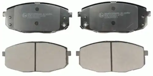 Тормозные колодки дисковые передняя ось DENCKERMANN B110952