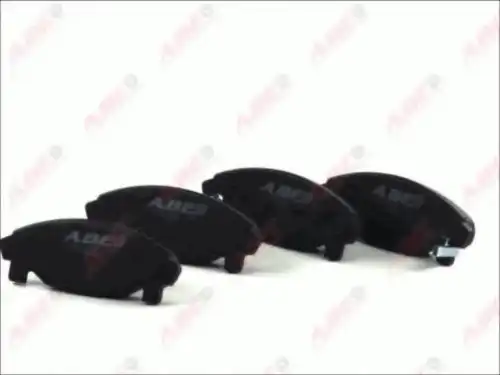 Тормозные колодки дисковые передняя ось ABE C16011ABE