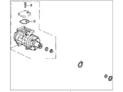 компрессор конд. 38810-P45-G02 HONDA