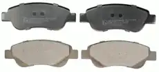 Тормозные колодки дисковые передняя ось DENCKERMANN B110949