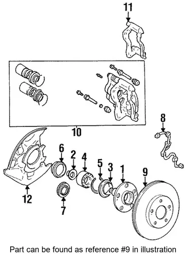 Тормозной диск TOYOTA / LEXUS 43512-17070