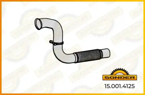 Труба глушителя MB 150014125 SONDER