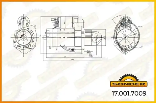 Стартер SONDER 170017009