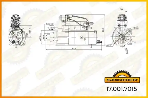 Стартер SONDER 170017015