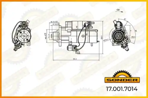Стартер SONDER 170017014