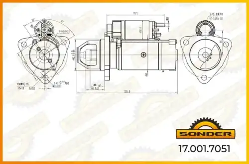 Стартер SONDER 170017051