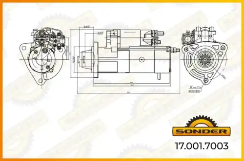 Стартер SONDER 170017003