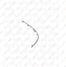 Молдинг бампера переднего Прав. хром Mercedes C Class W204 2008- BD024MRD002CR TECHWIT
