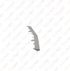 Молдинг бампера переднего Центр. хром Mercedes E Class W212 AMG 2014- BD024MRD066CR TECHWIT