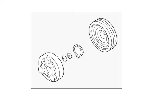 Компрессор, кондиционер BN8P-61-L20A MAZDA