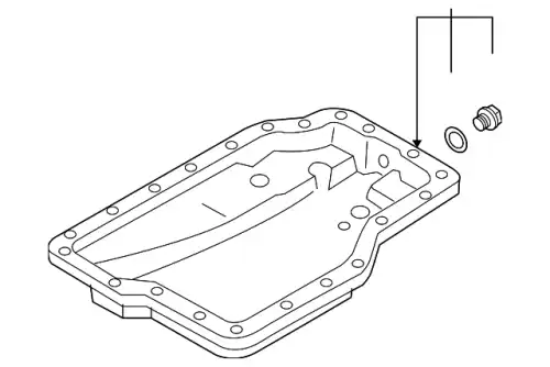Поддон картера двигателя MAZDA FN11-21-51X