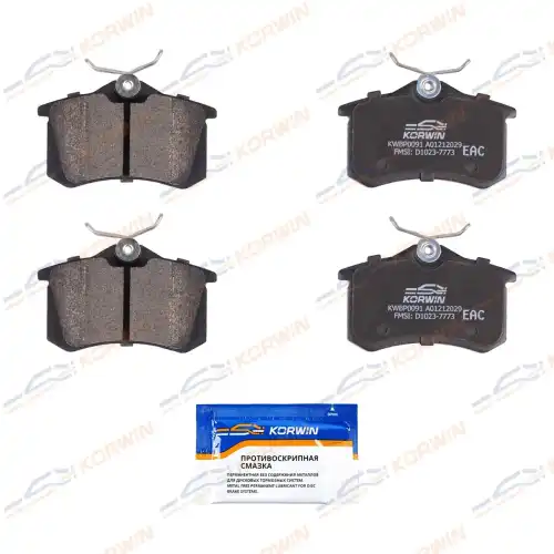 Тормозные колодки дисковые KORWIN KWBP0091