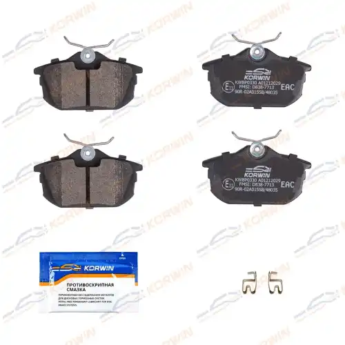 Тормозные колодки дисковые KORWIN KWBP0330