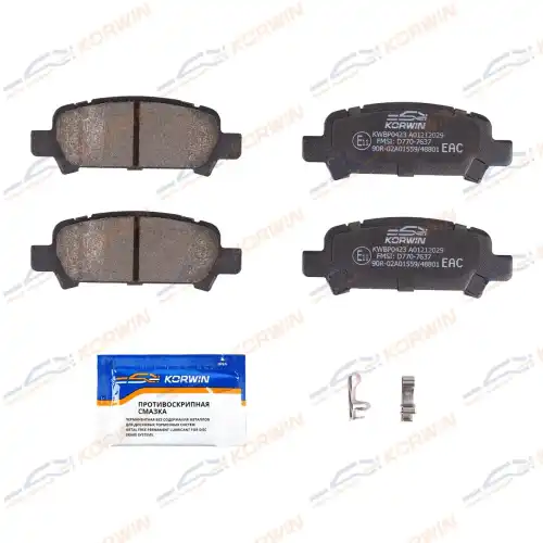 Тормозные колодки дисковые KORWIN KWBP0423