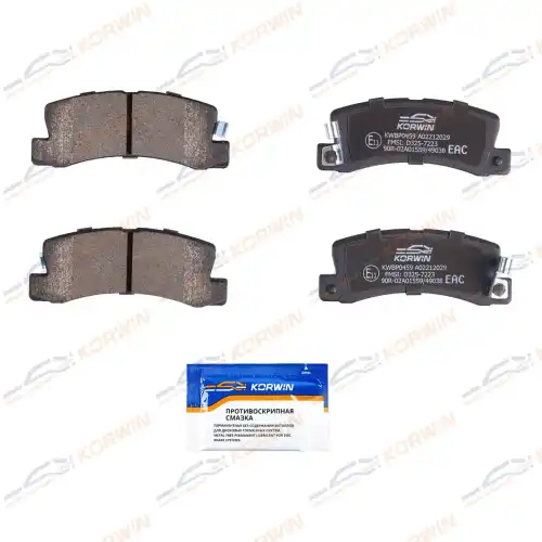 Тормозные колодки дисковые KORWIN KWBP0459