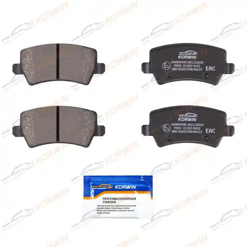 Тормозные колодки дисковые KORWIN KWBP0495