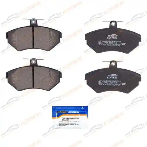 Тормозные колодки дисковые KORWIN KWBP0505