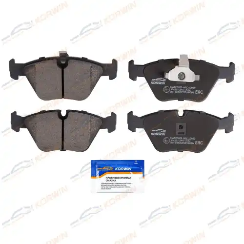 Тормозные колодки дисковые KORWIN KWBP0039