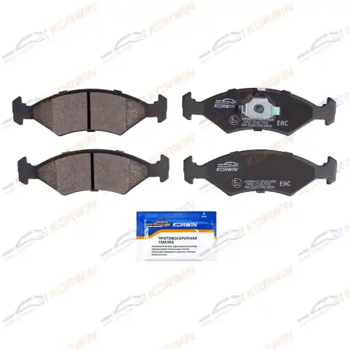 Тормозные колодки дисковые KORWIN KWBP0127