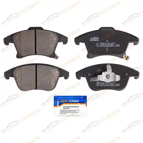 Тормозные колодки дисковые KORWIN KWBP0144