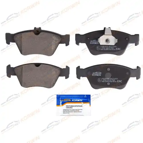 Тормозные колодки дисковые KORWIN KWBP0299