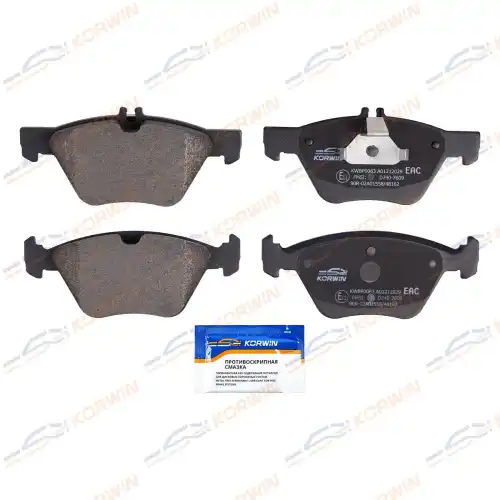 Тормозные колодки дисковые KORWIN KWBP0083