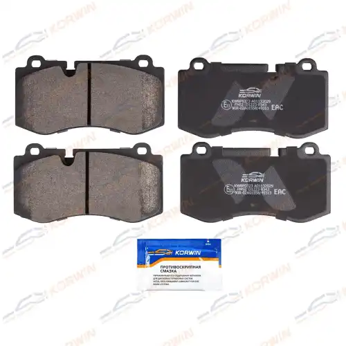 Тормозные колодки дисковые KORWIN KWBP0323