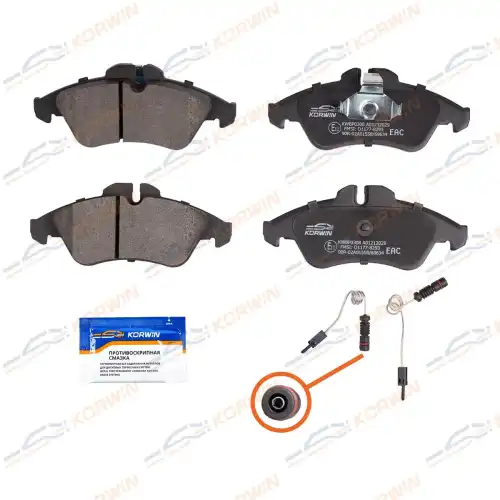 Тормозные колодки дисковые KORWIN KWBP0308