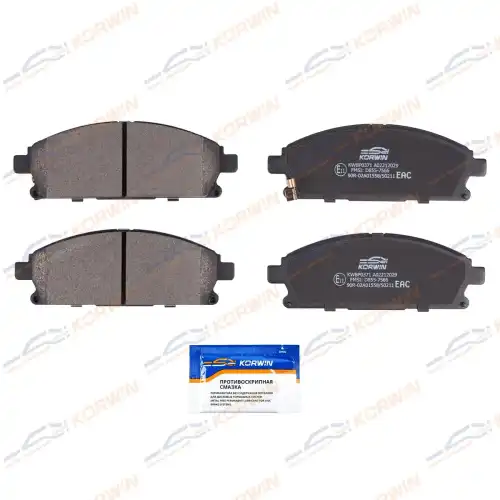 Тормозные колодки дисковые KORWIN KWBP0371