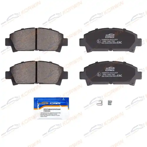 Тормозные колодки дисковые KORWIN KWBP0479