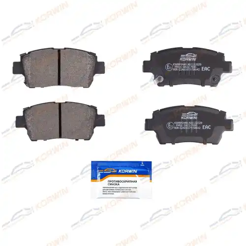 Тормозные колодки дисковые KORWIN KWBP0449