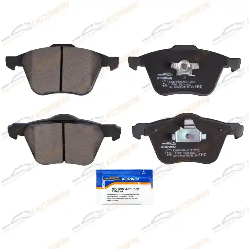 Тормозные колодки дисковые KORWIN KWBP0498